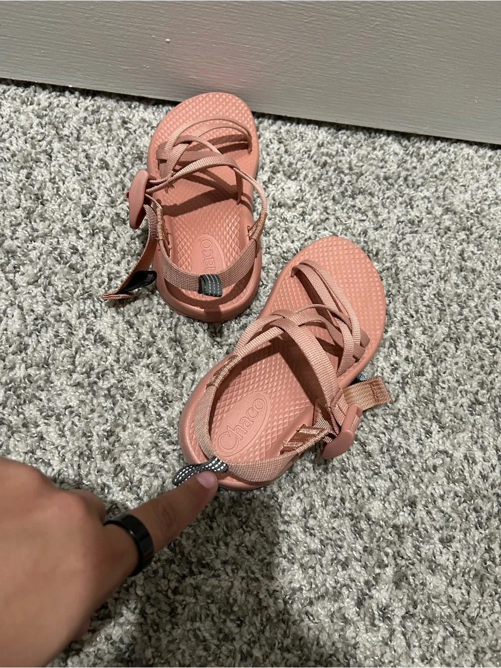 Chaco Kids ZX1 Eco tread Sandals in Muted Clay Size 1